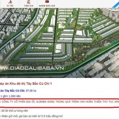 Địa ốc Alibaba không có dự án nào trên địa bàn Long Thành (Đồng Nai)