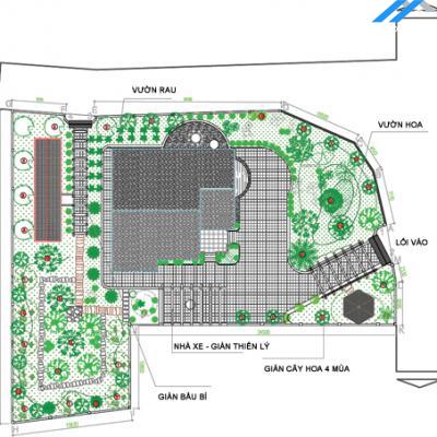 Tư vấn kinh phí và thiết kế nhà 1 tầng thoáng mát, tiết kiệm