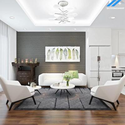 Tư vấn thiết kế phòng khách mang phong cách hiện đại với tổng chi phí chưa đến 30 triệu đồng