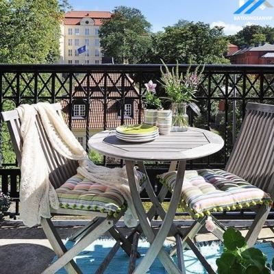 Biến ban công nhà phố thành thiên đường nghỉ dưỡng